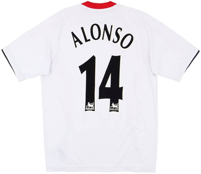 2005-06 Liverpool Away Shirt Alonso #14 - 6/10 - (M)