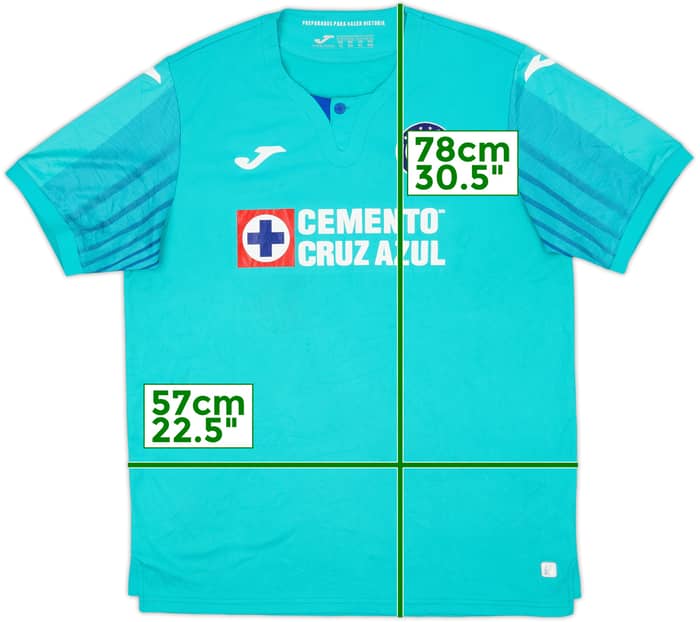 2019-20 Cruz Azul Third Shirt - 6/10 - (XL)