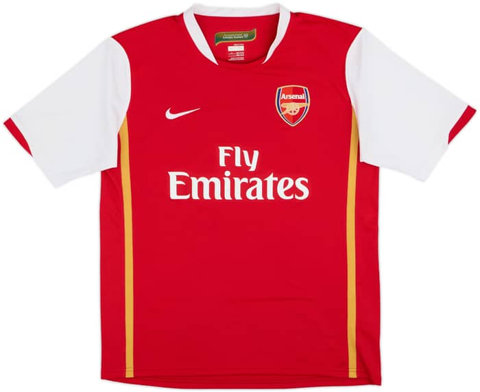 2006-08 Arsenal Home Shirt Fabregas #4 - 7/10 - (XL.Boys)