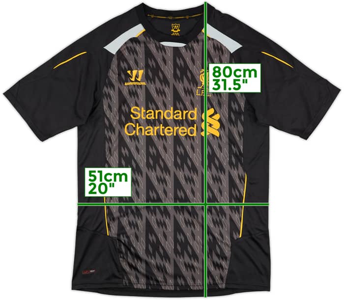 2013-14 Liverpool Warrior Training Shirt - 9/10 - (L)