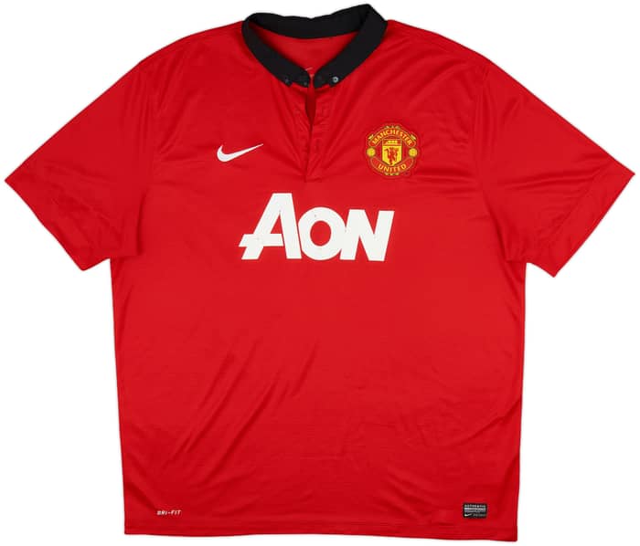 2013-14 Manchester United Home Shirt Rooney #10 - 5/10 - (XXL)