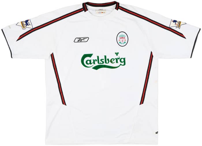 2003-04 Liverpool Away Shirt Kewell #7 - 6/10 - (XL)