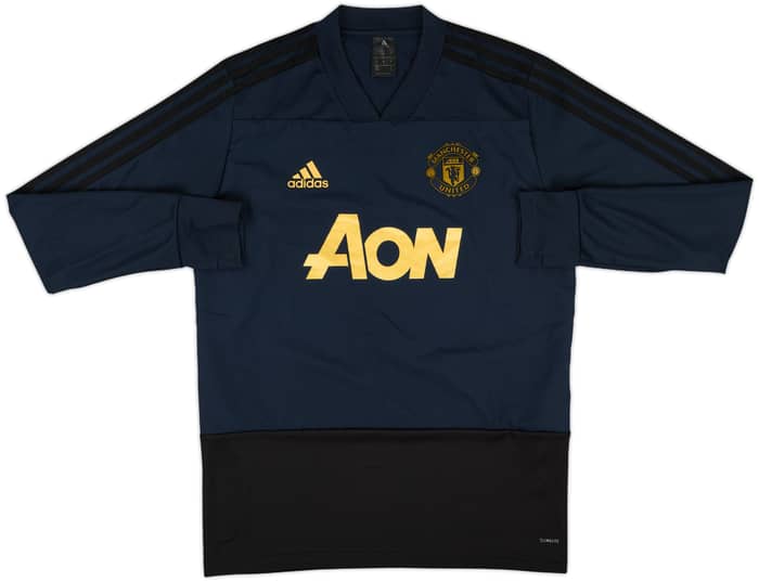 2018-19 Manchester United adidas Training Top - 8/10 - (M)