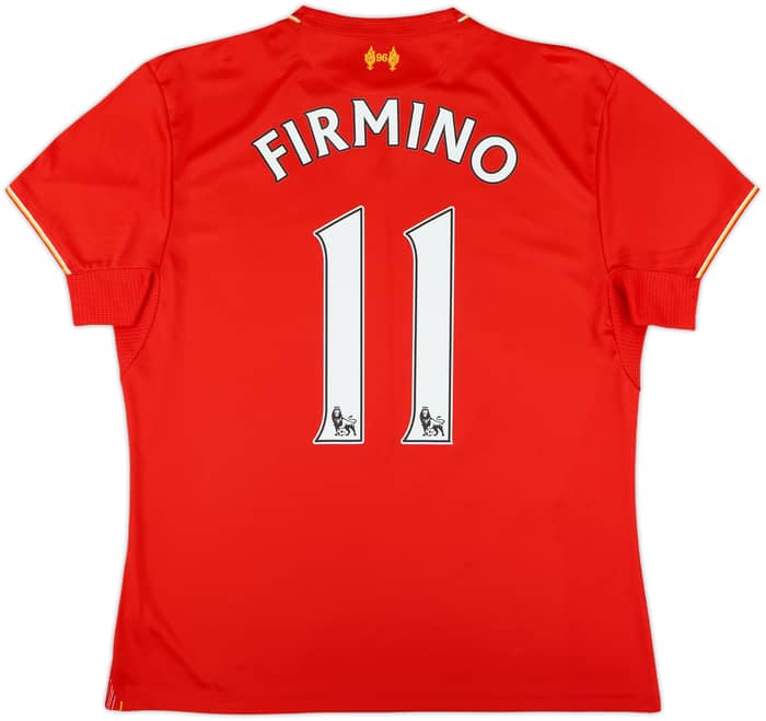 2015-16 Liverpool Home Shirt Firmino #11 - 7/10 - (Women's L)