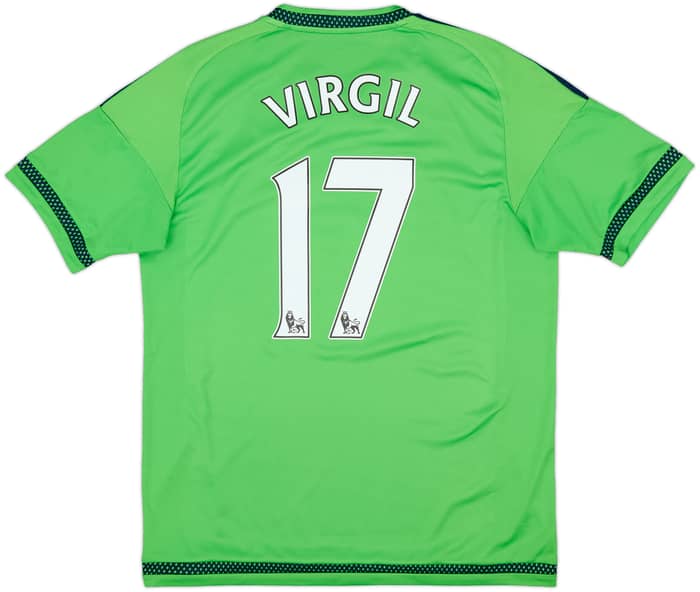 2015-16 Southampton Away Shirt Virgil #17 - 7/10 - (M)