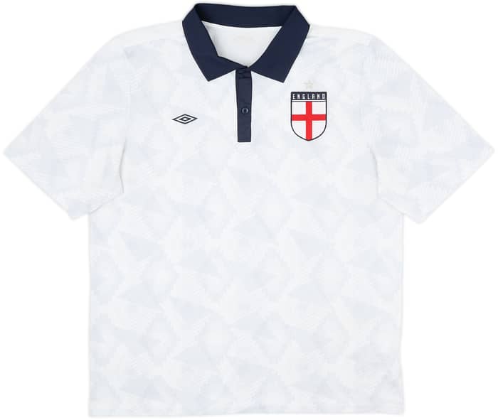 2018-19 England Retro Umbro Polo Shirt - 8/10 - (XL)