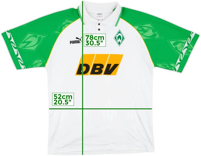 1995-96 Werder Bremen Home Shirt - 8/10 - (M)