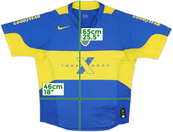 2005 Boca Juniors Home Shirt - 5/10 - (S)