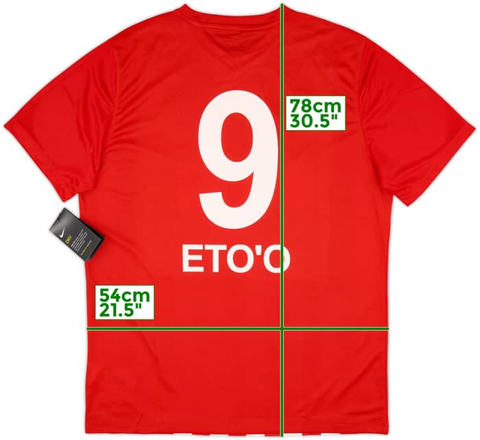 2016-17 Antalyaspor Home Shirt Eto'o #9 (XL)