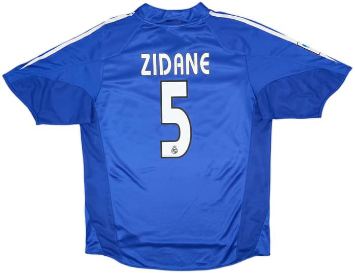 2004-05 Real Madrid Third Shirt Zidane #5 - 7/10 - (L)