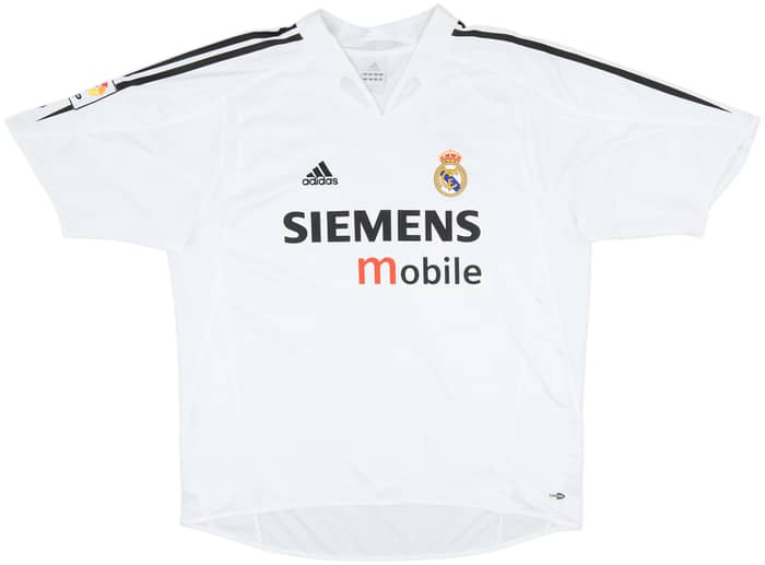 2004-05 Real Madrid Home Shirt Ronaldo #9 - 9/10 - (XL)