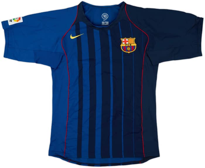 2004-05 Barcelona Away Shirt Gio #12 - 8/10 - (S)