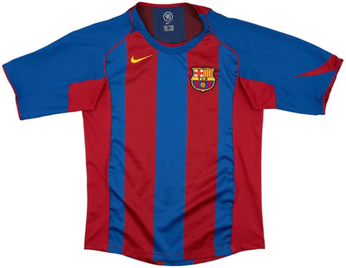 2004-05 Barcelona Home Shirt Messi #30 - 8/10 - (M)