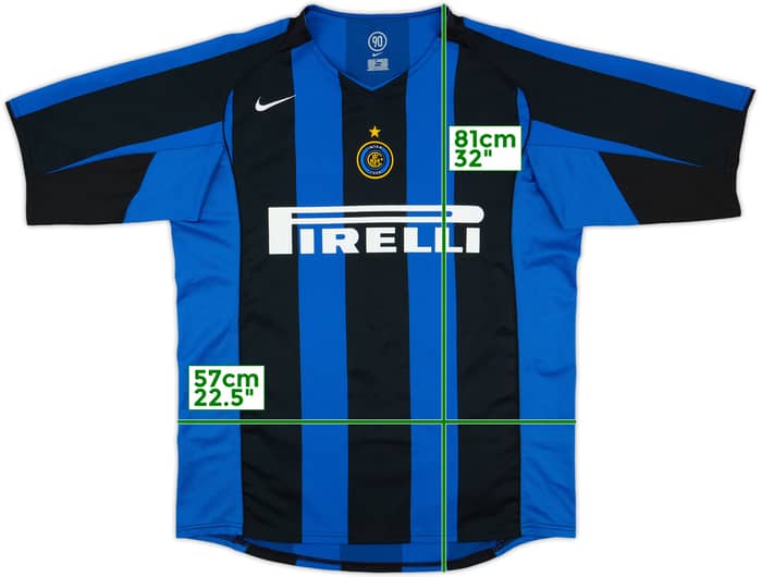 2004-05 Inter Milan Home Shirt - 8/10 - (XL)