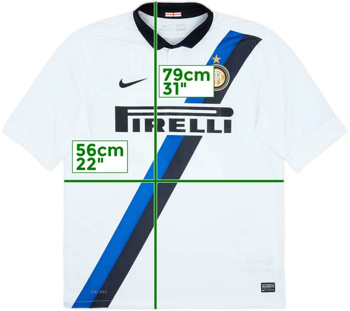 2011-12 Inter Milan Away Shirt Milito #22 - 10/10 - (L)