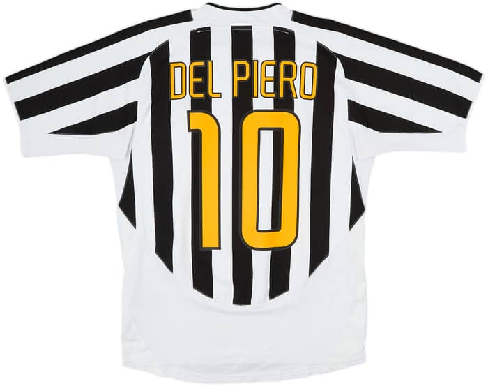 2003-04 Juventus Camiseta de local Del Piero #10 - 6/10 - (M)