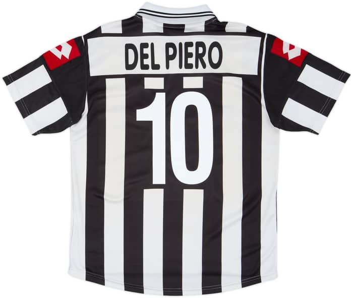 2001-02 Juventus Home Shirt Del Piero #10 - 7/10 - (M)