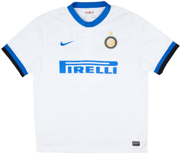 2013-14 Inter Milan Away Shirt Zanetti #4 - 8/10 - (XL)