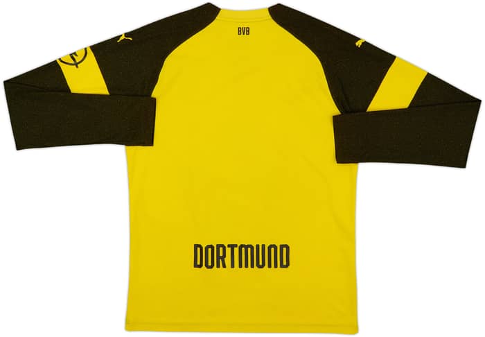 2018-19 Borussia Dortmund Home L/S Shirt - 6/10 - (L)