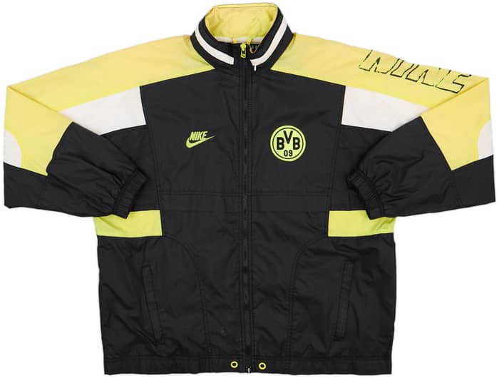 1995-96 Borussia Dortmund Nike Hooded Rain Jacket - 5/10 - (M)