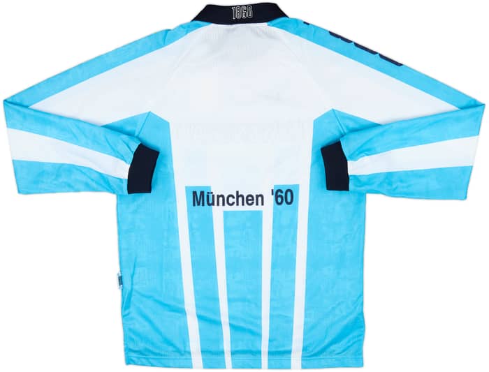 1996-97 1860 Munich Home L/S Shirt - 8/10 - (XL.Boys)