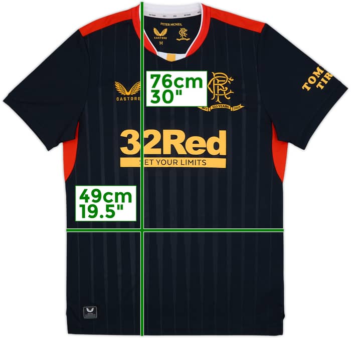 2021-22 Rangers '150 Years Anniversary' Away Shirt - 6/10 - (M)