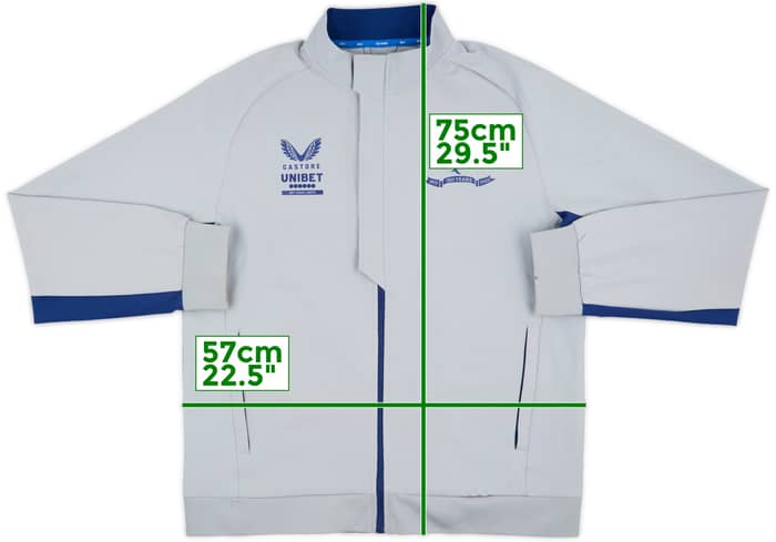 2020-21 Rangers Castore Track Jacket - 8/10 - (XL)