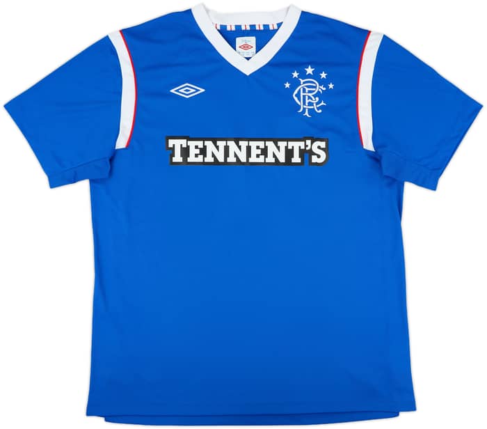 2011-12 Rangers Home Shirt - 9/10 - (XL)