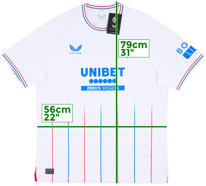 2023-24 Rangers Away Shirt (XL)