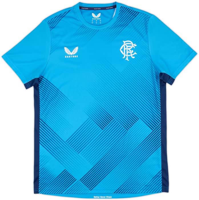 2022-23 Rangers Castore Training Shirt - 9/10 - (M)