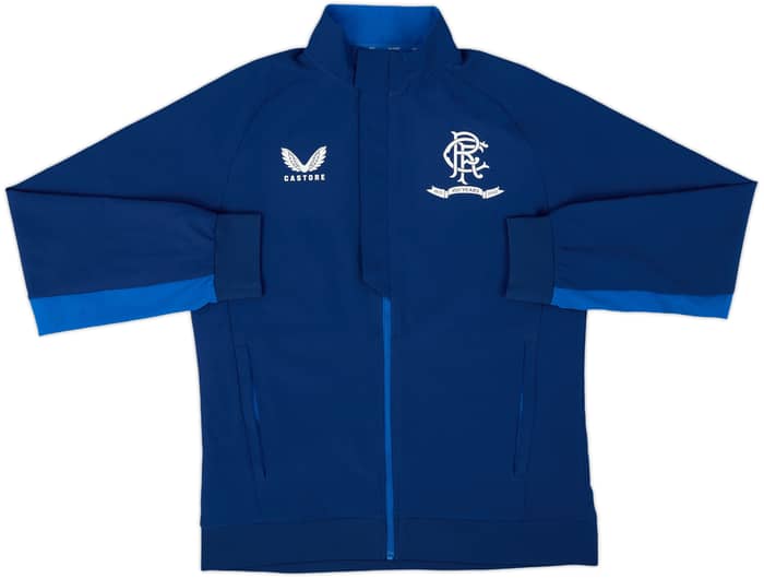 2021-22 Rangers Castore '125th Anniversary' Track Jacket - 8/10 - (M)