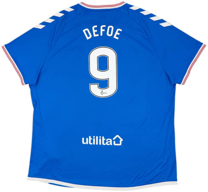 2019-20 Rangers Home Shirt Defoe #9 - 5/10 - (XXL)
