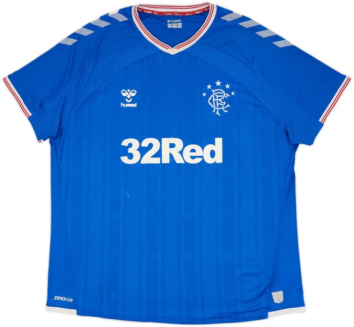 2019-20 Rangers Home Shirt Defoe #9 - 5/10 - (XXL)