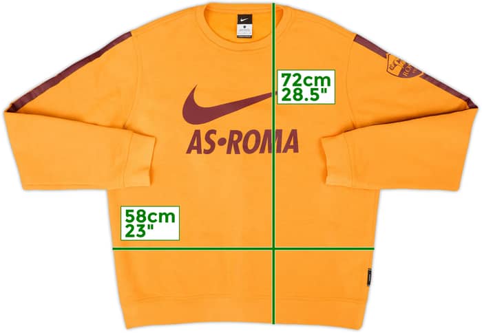 2014-15 Roma Nike Sweat Top - 8/10 - (L)