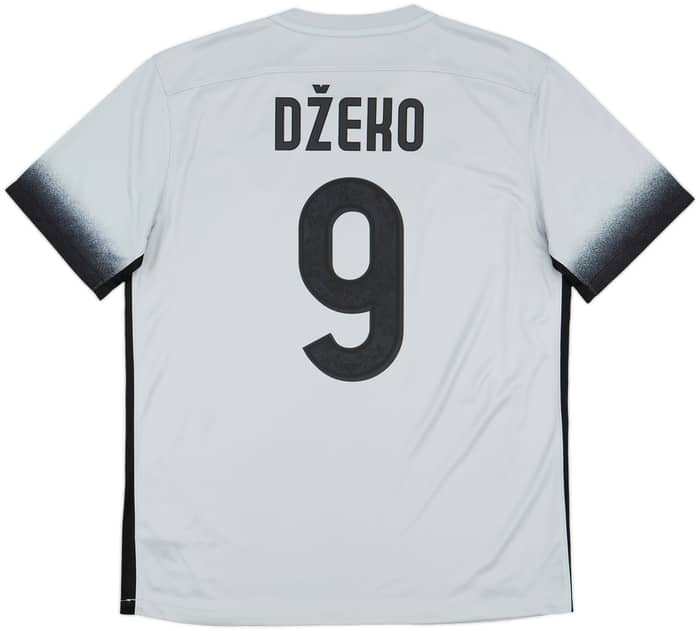 2015-16 Roma Third Shirt Dzeko #9 - 8/10 - (L)