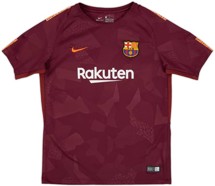 2017-18 Barcelona Third Shirt - 8/10 - (L.Boys)