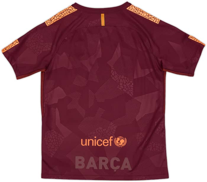 2017-18 Barcelona Third Shirt - 8/10 - (L.Boys)