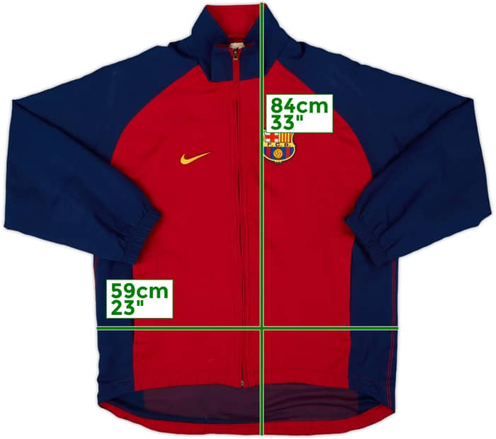 1998-99 Barcelona Nike Track Jacket - 8/10 - (S)