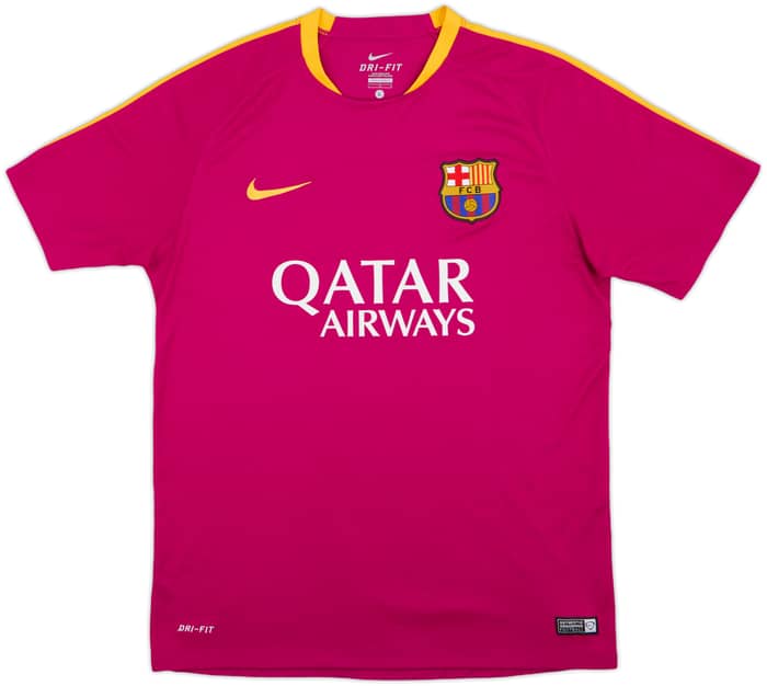 2015-16 Barcelona Nike Training Shirt - 8/10 - (L)