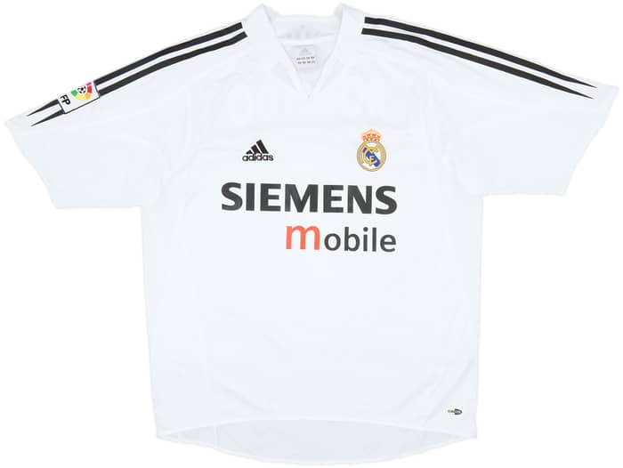 2004-05 Real Madrid Home Shirt Ronaldo #9 - 9/10 - (M)