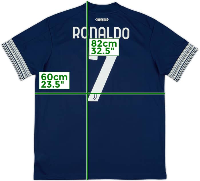 2020-21 Juventus Away Shirt Ronaldo #7 - 9/10 - (XL)