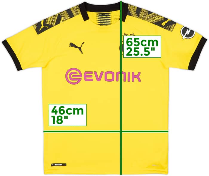 2019-20 Borussia Dortmund Home Shirt - 10/10 - (L.Boys)