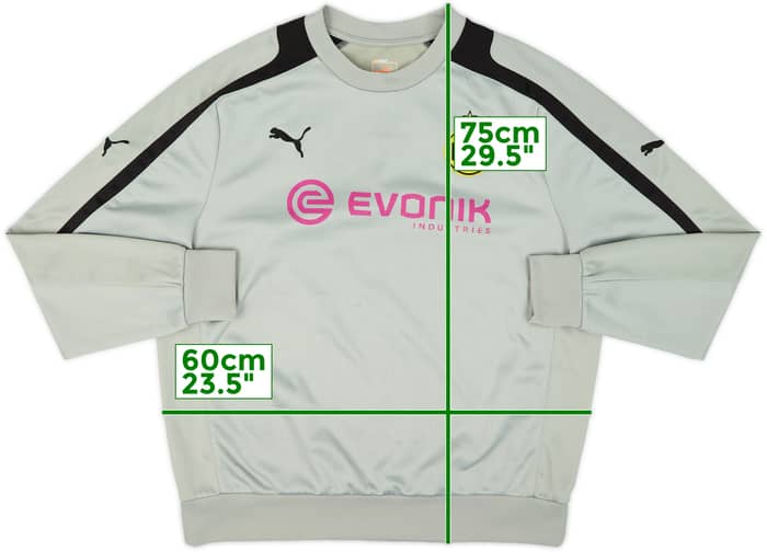2012-13 Borussia Dortmund Puma Sweat Top - 6/10 - (XL)