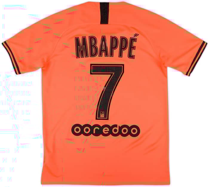 2019-20 Paris Saint-Germain Away Shirt Mbappe #7 - 10/10 - (XL.Boys)