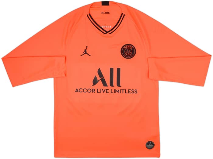 2019-20 Paris Saint-Germain Away L/S Shirt Neymar Jr #10 - 9/10 - (M)