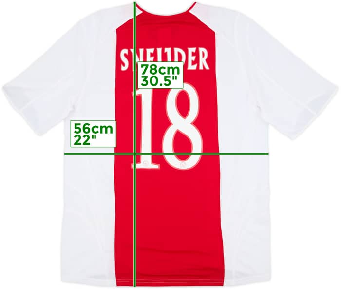 2005-06 Ajax Camiseta Local Sneijder #18 - 9/10 - (L)