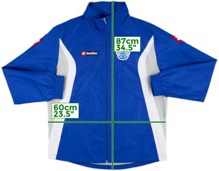 2008-09 QPR Lotto Hooded Rain Jacket - 8/10 - (XXL)