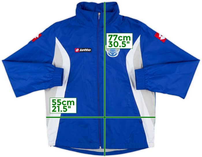 2008-09 QPR Lotto Hooded Rain Jacket - 6/10 - (S)