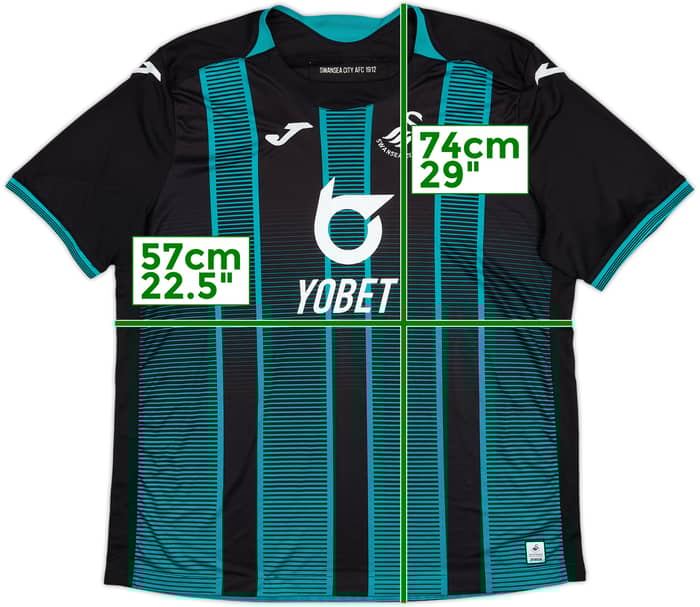 2019-20 Swansea Away Shirt - 6/10 - (XL)