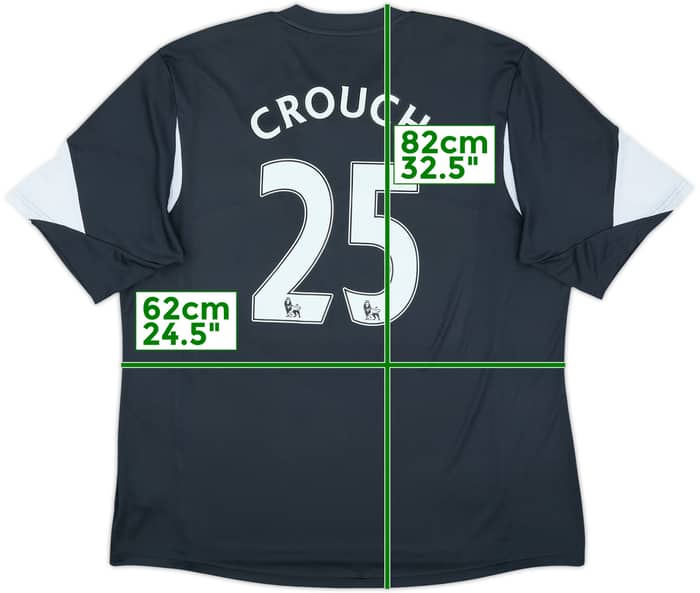 Camiseta de visitante '150 Years' del Stoke City 2013-14 Crouch #25 - 7/10 - (XXL)